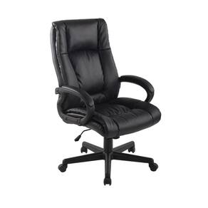 Cadeira De Escritório Office Baza Americana Preta Rivatti