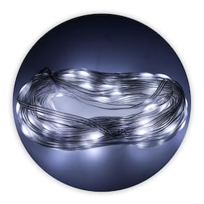Led Pisca Linha 10m 8 Modos Tomada Branco 110V NO.75691