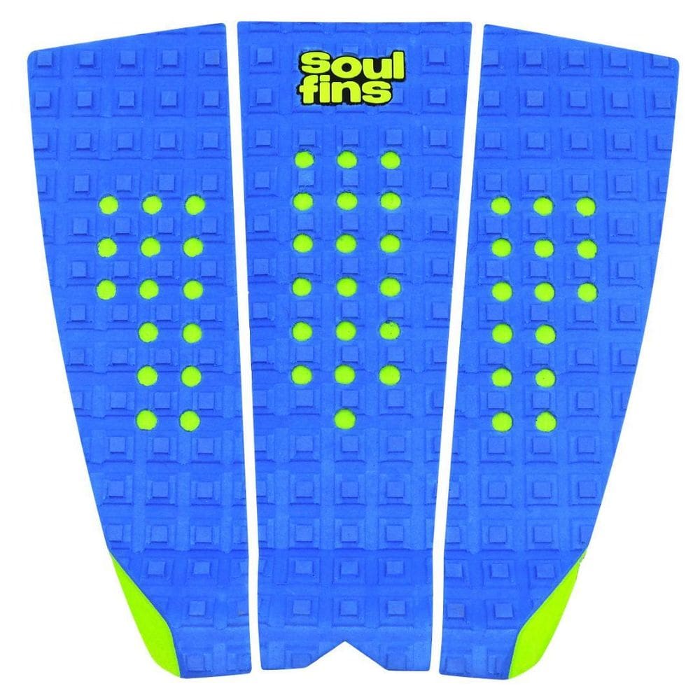 Deck Surf Antiderrapante - Soul Fins Square Azul/Verde 44