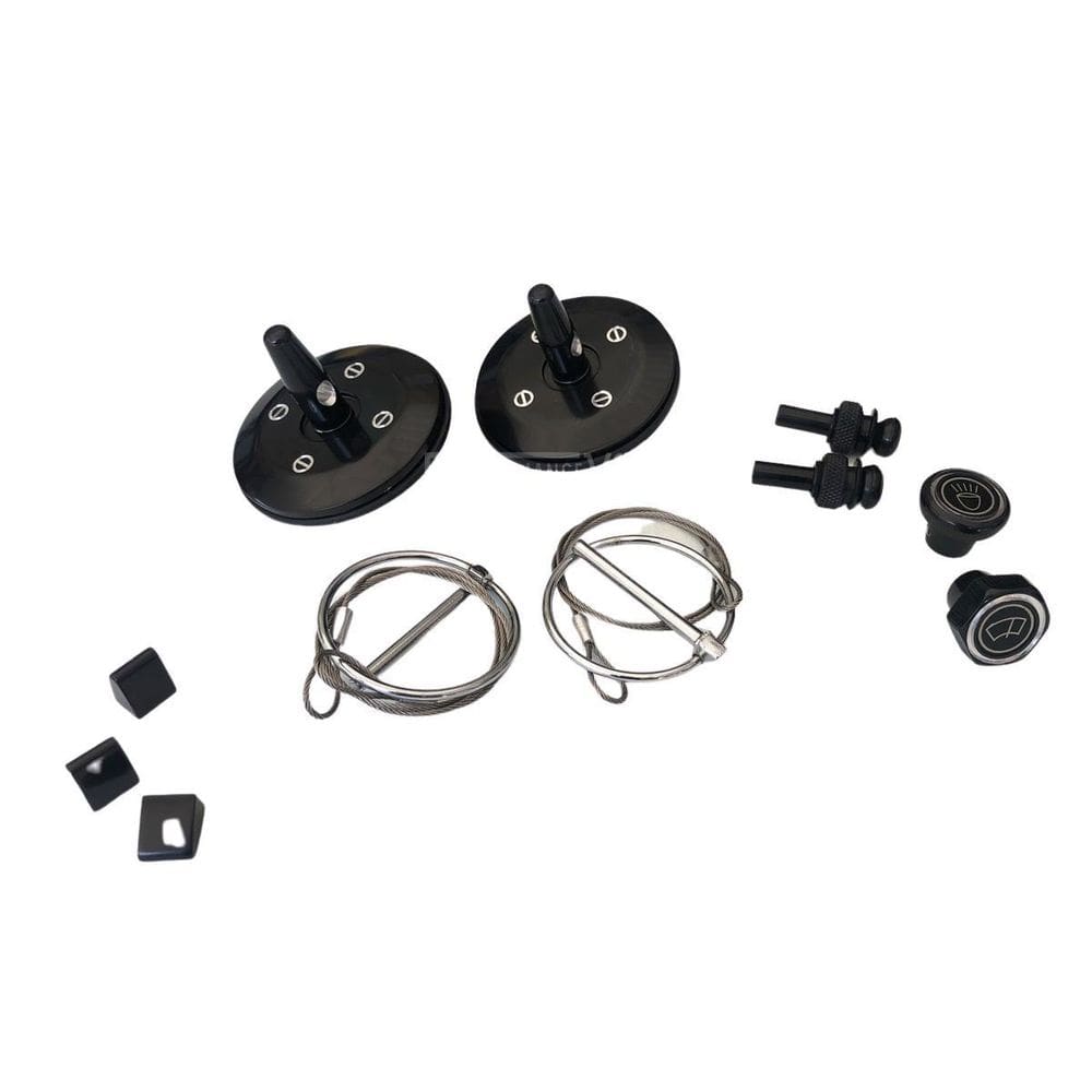 Kit De Acabamentos Black Anodizado Ford Maverick