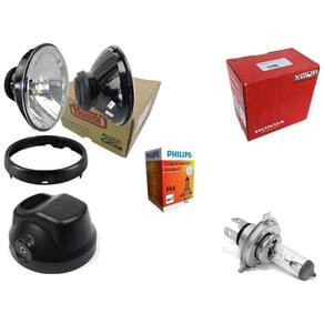 Farol Completo Com Lâmpada Honda Cg Titan Fan 150 Ate 2013