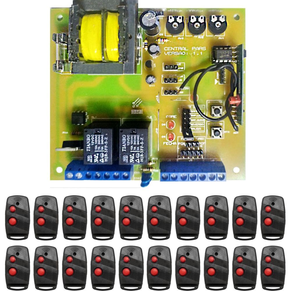 Kit 1 Central De Comando Pars + 20 Ctrls Code Learning 5001
