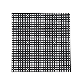 Mascara De Plastico Para Painel De Led Outdoor 125Mm125Mm