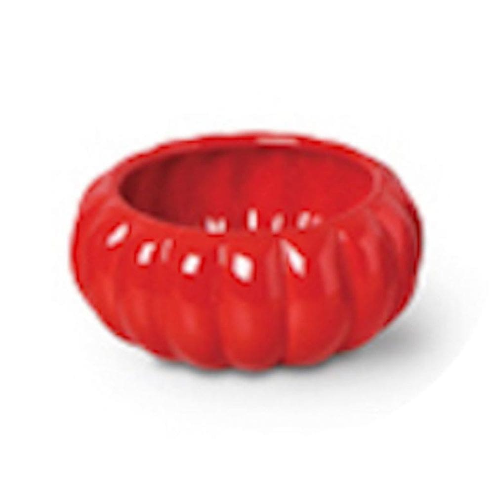 Conjunto Com 3 Mini Morangas Vermelhas Sem Tampa