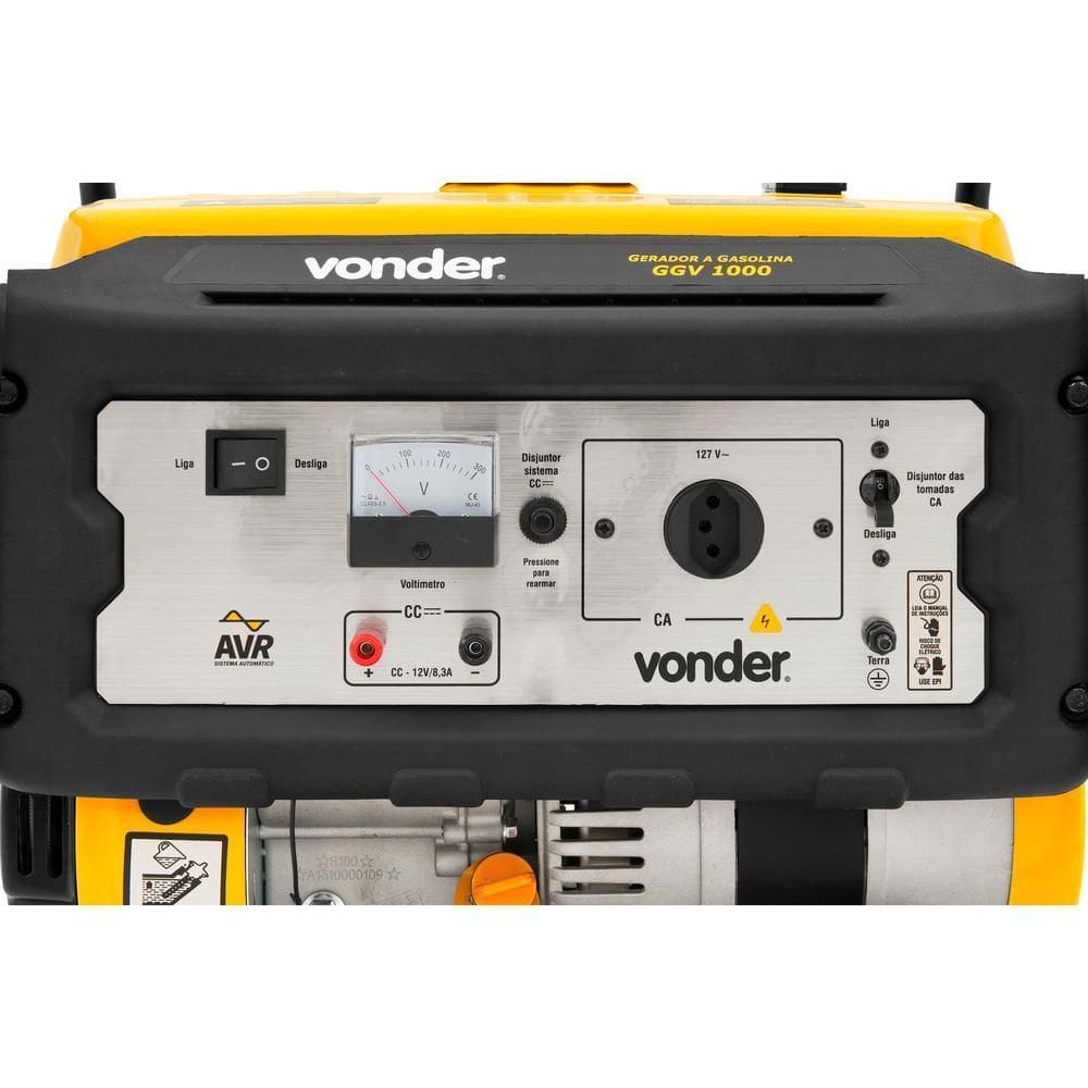 Gerador À Gasolina 3Hp 127 Volts 4 Tempos Partida Manual Ggv