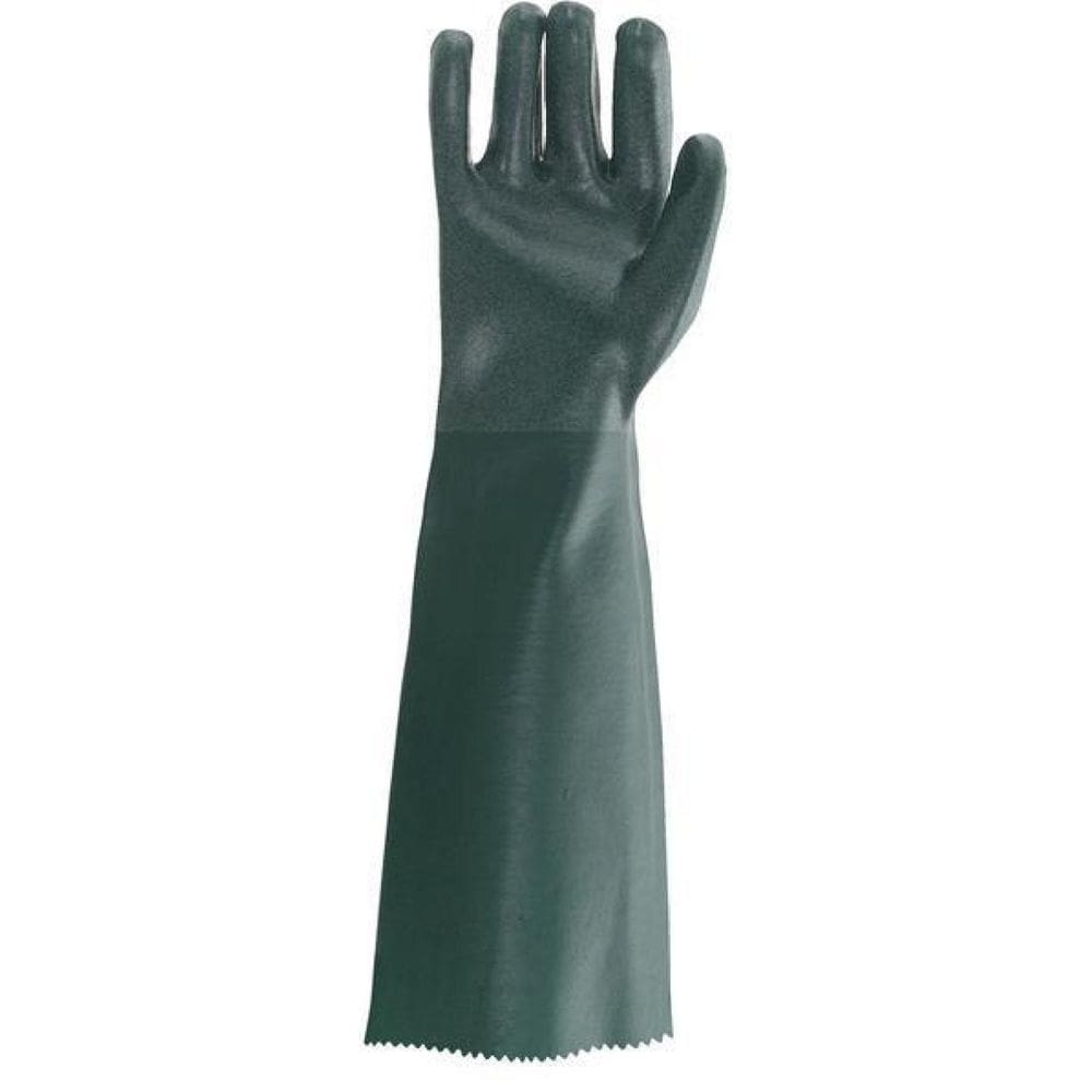 Luva Pvc Palma Áspera Com Forro 56Cm Pav0056 Com 05 Pares -