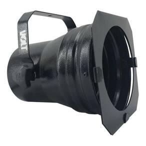 Refletor Caneca Para Par 38 Com Porta Gelatina Preto