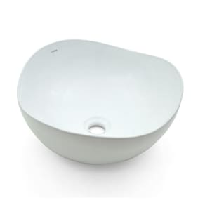Cuba De Apoio Louça Redonda 40 Cm Nápoli - Branca