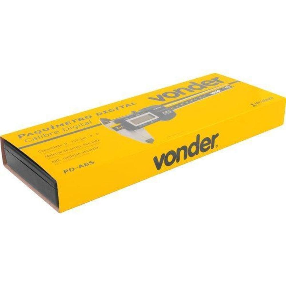 Paquimetro Digital 150Mm Abs Pd-Abs - Vonder