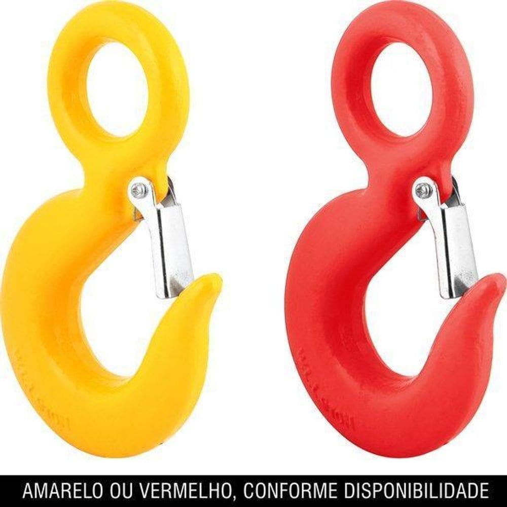 Gancho Olhal Fixo 1/2 3,0T Com Trava Uso Leve - Vonder