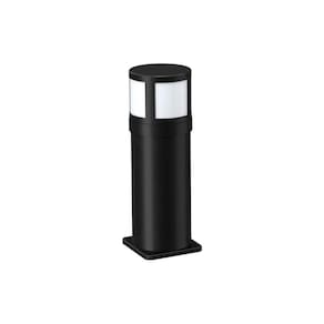Poste / Balizador De Jardim Taschibra Circolare Led 30cm 8w Bivolt Preto 15100115