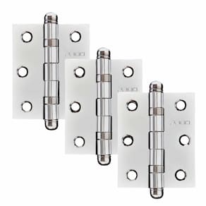 Dobradiça Para Porta Com Rolamento 3530 Pado - Inox Escovado