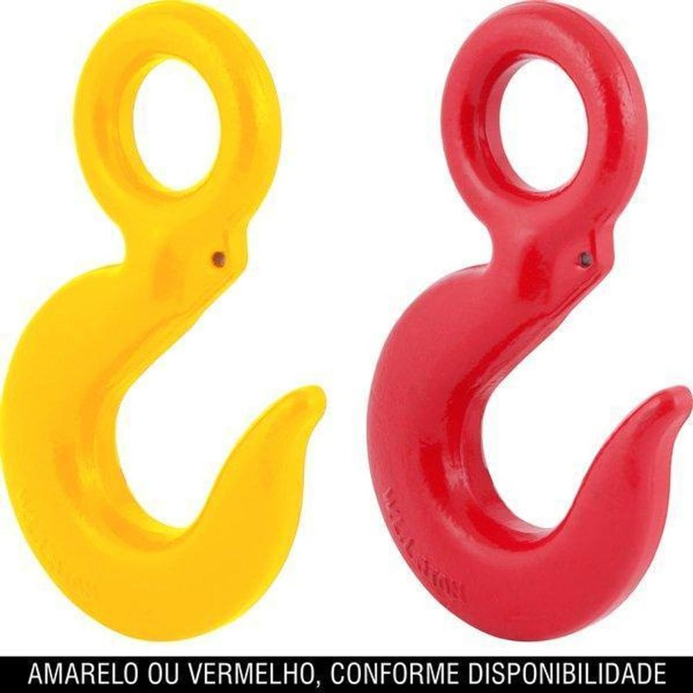 Gancho Olhal Fixo 1/2 3,0T Sem Trava Uso Leve - Vonder