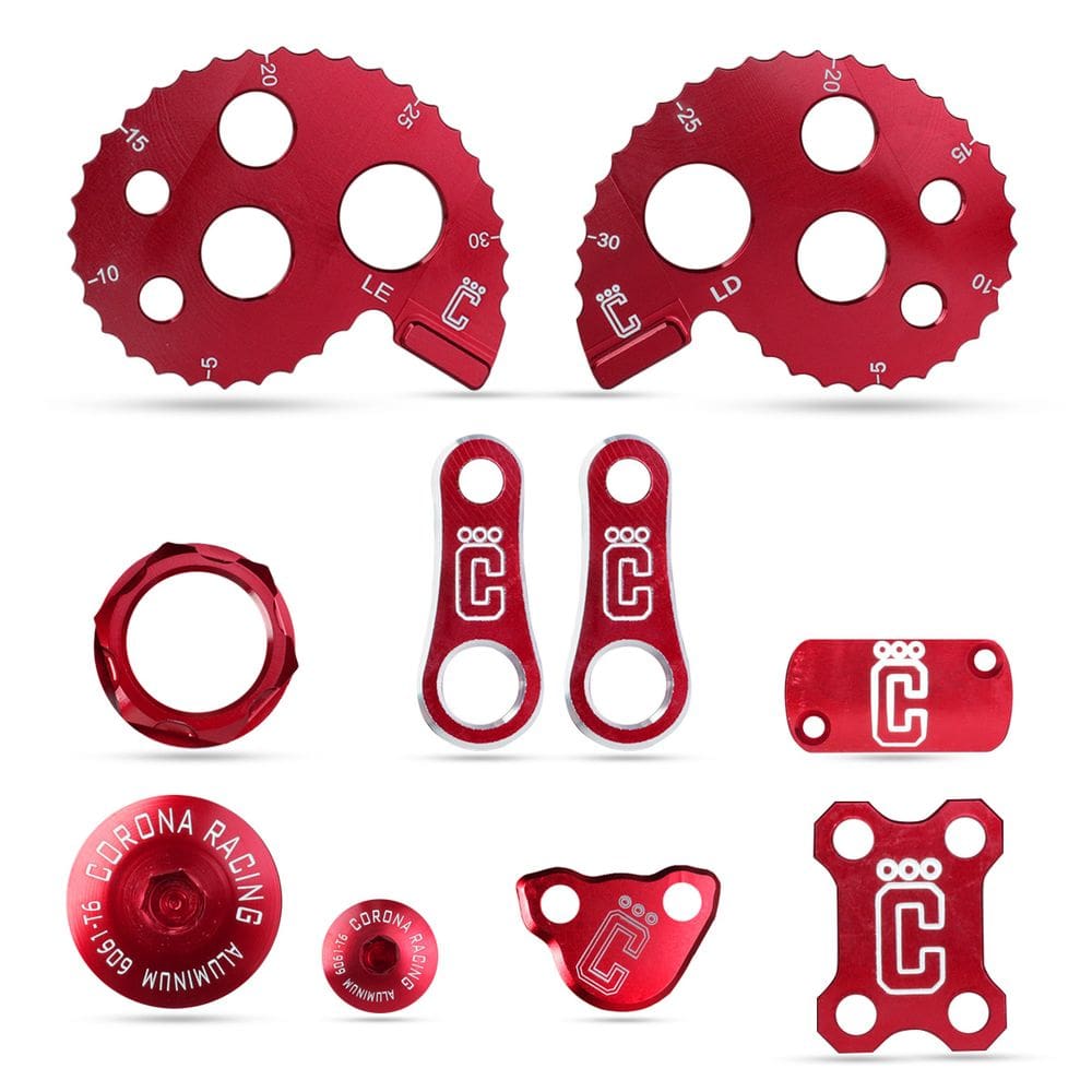Kit 7 Peças Anodizadas Honda Crf 250f