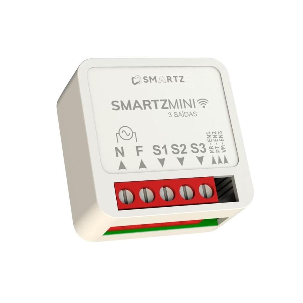 Mini Interruptor Inteligente Wifi On-Off Smartz Automação 3