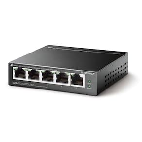 Switch Poe 5 Portas Fast 10-100 (4 Portas Poe) Tl-sf1005lp Smb