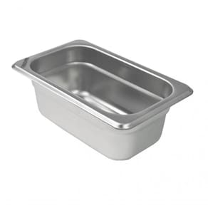 Kit 8 Cubas Gastronomica Rechaud Inox 1/9x100mm Brasinox