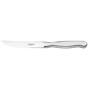 Faca Para Churrasco Tramontina Classic Jumbo Lâmina Em Aço Inox Com Fio Serrilhado