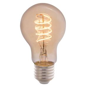 Lâmpada Led De Filamento Espiral Tramontina A60 4 W 2200 K Luz Amarela âmbar