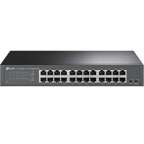 Switch Gigabit 24 Portas 10-100-1000 Mesa Ou Montavel Em Rack Nao Gerenciavel Tl-sg1024d Smb