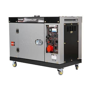 Gerador De Energia Diesel Toyama Tdg8500sle3dxp Trifásico 220v