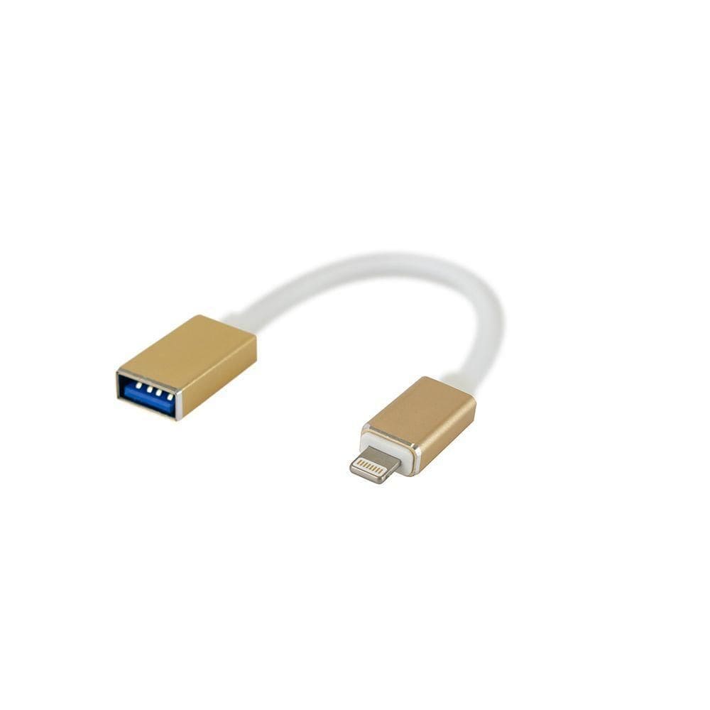 Cabo Otg Evus C-078 Lightning X Usb 15cm