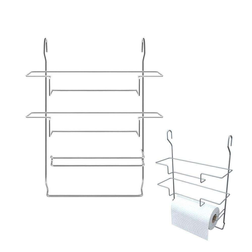 Porta Papel Triplo Para Cozinha Suspensa - Stolf