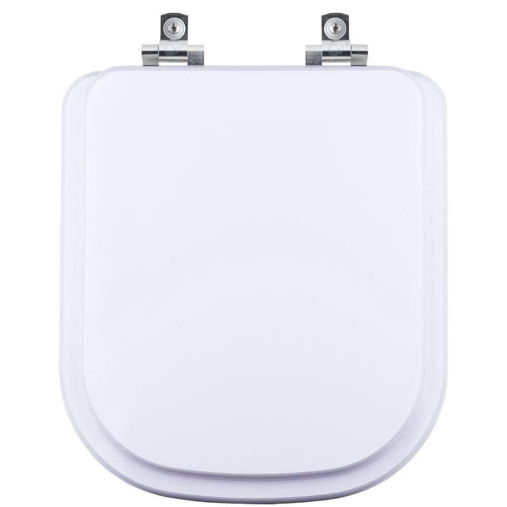 Assento Sanitário Com Amortecedor Lyon Branco Para Vaso Sensea