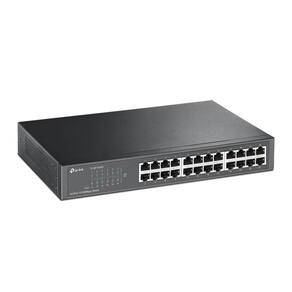 Switch Fast 24 Portas 10-100 Mesa Ou Montável Em Rack Não Gerenciável Tl-sf1024d Smb
