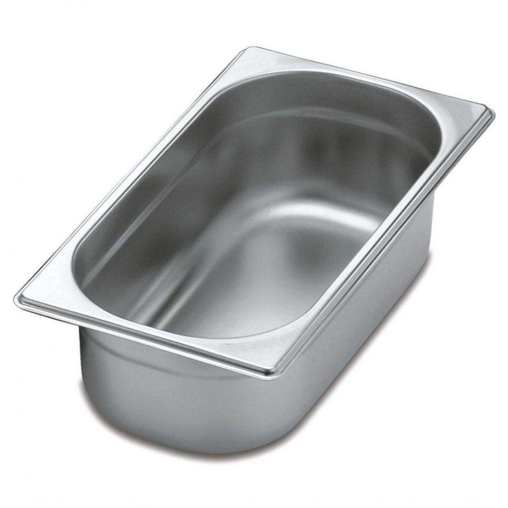 Kit 6 Cubas Gastronomica Inox Gn 1/3 X 100mm (325x176mm) - Brasinox