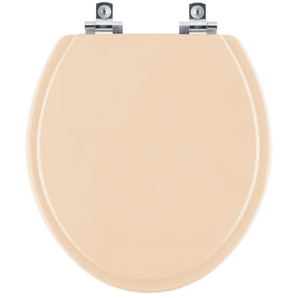 Assento Sanitário Soft Close Convencional Oval Rosa Floral Para Vaso Deca