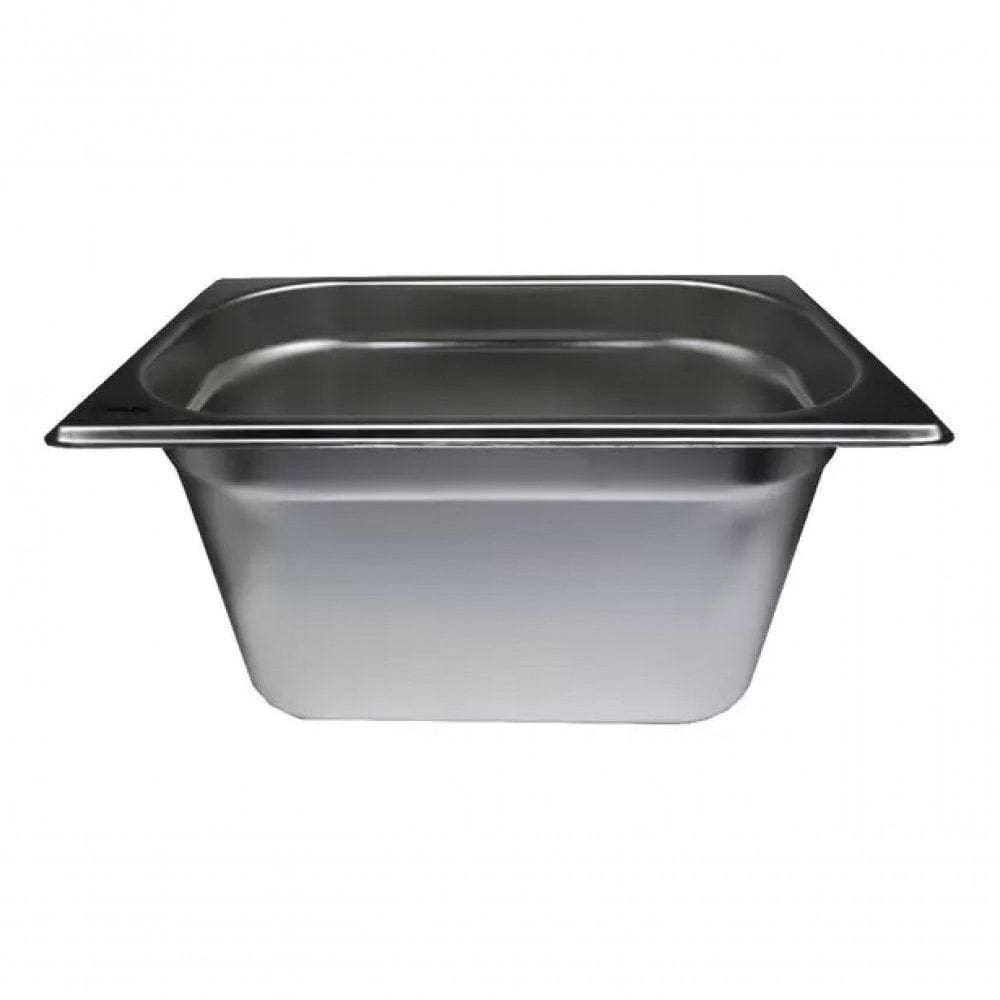 Kit 8 Cubas Gastronomica Inox Gn 1/4 X 150mm (265x162mm) - Brasinox