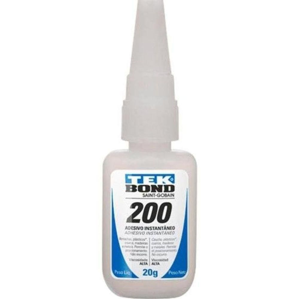 Adesivo Instantâneo 200 20g Tekbond - Cx - 10