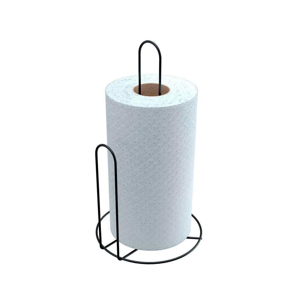 Porta Papel Toalha De Mesa Em Aço - Stolf Preto