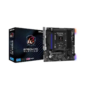 Placa Mãe ASRock B760M PG Riptide, Chipset B760, Intel LGA 1700, mATX, DDR5