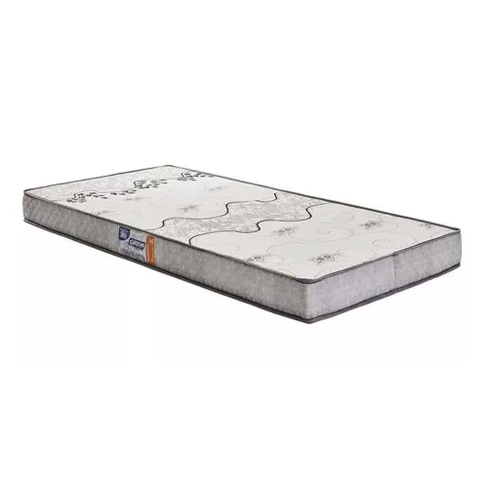Colchão Gazin Dream Solteiro 88x20cm Espuma D-20 Natural Cinza