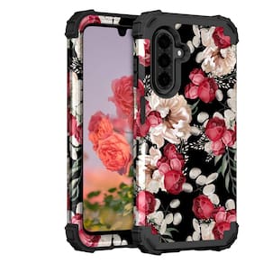 Capa PIXIU com padrão floral exclusivo para Samsung Galaxy A26