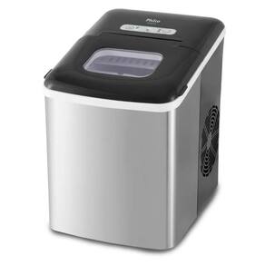 Máquina de Gelo Philco PMG01PI 12kg com 2 Tamanhos de Gelo Preto/Inox 127V