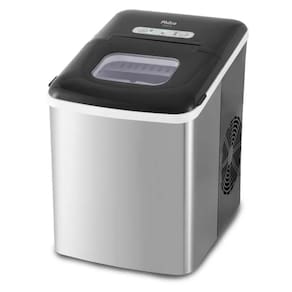Máquina de Gelo Philco PMG01PI 12kg com 2 Tamanhos de Gelo Preto/Inox 220V