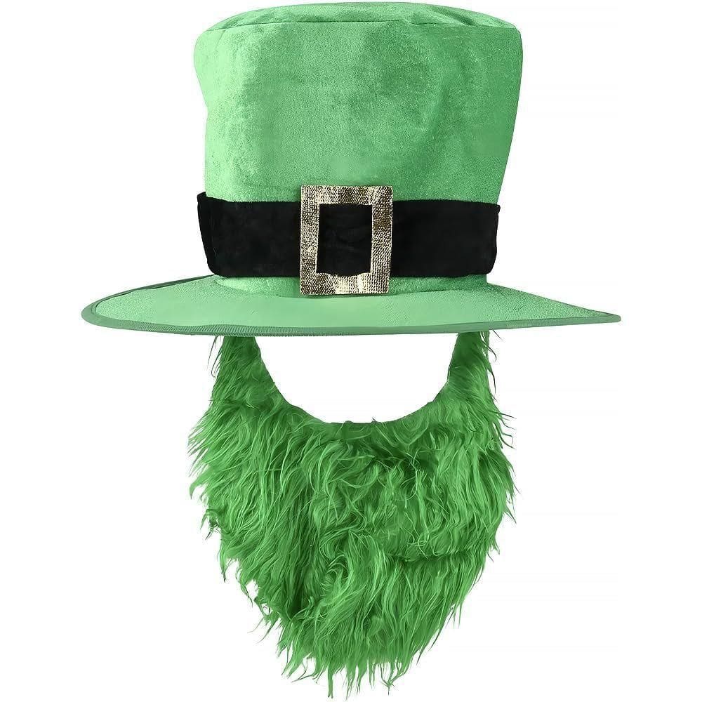 Chapéu E Barba St. Patrick`s Day Rhode Island Novelty (verde)