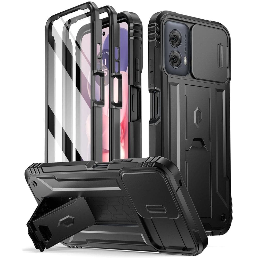 Case Poetic Revolution para Motorola Moto G Power 5G 2024 preta