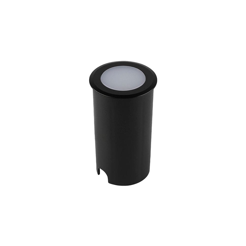 Embutido de Solo Led Taschibra Thin 1W Bivolt Preto 3000K Luz Amarela