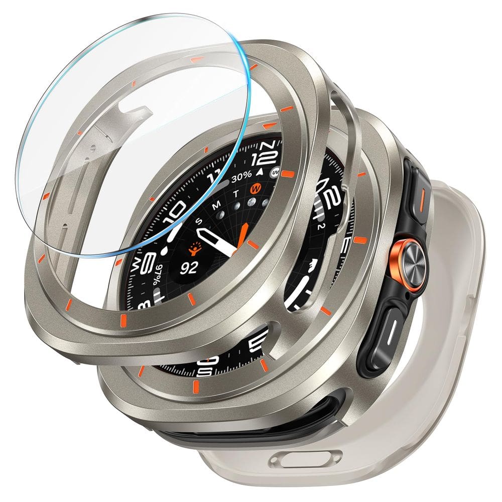 Capa e protetor de tela 3 em 1 LETOID para Samsung Galaxy Watch Ultra 47mm