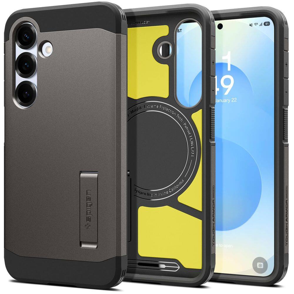 Capa Spigen Tough Armor (Ai) MagFit para Samsung Galaxy S25