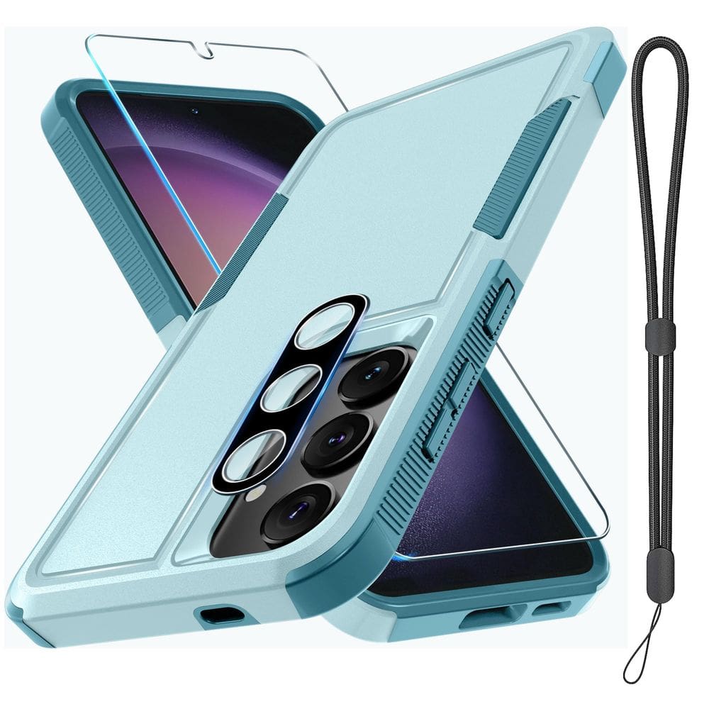 Capa de telefone RMOCR para Samsung Galaxy S25 Plus verde menta