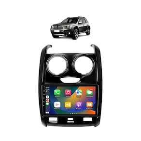 Kit Multimídia Duster Oroch 2015 / 2019 Android 9 Pol 2/32Gb Carplay Bt - Vision 8990CP