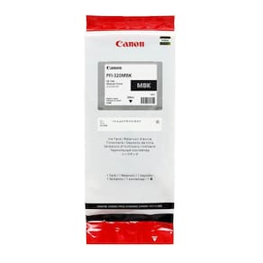 Cartucho de tinta Canon PFI-320MBK preto fosco 300mL de alto rendimento
