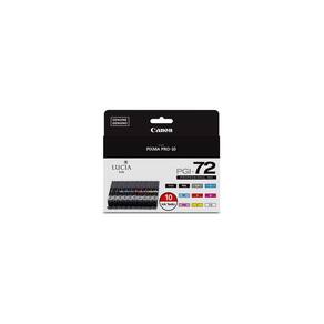 Cartucho de tinta Canon PGI-72 genuíno pacote de dez cores PIXMA PRO-10