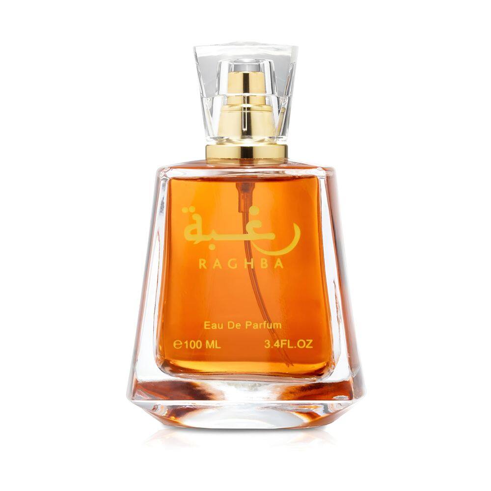 Conjunto de perfumes Lattafa Raghba Eau de Parfum 100mL + Desodorante 50mL