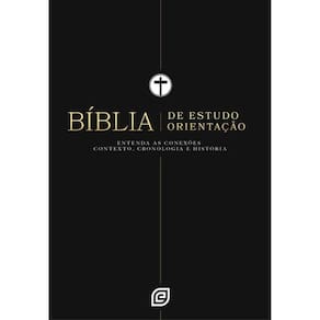 Bíblia De Estudo Orientação - Capa Black - Versão Nvi 2001 (Nova Versão Internacional 2001)